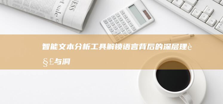 智能文本分析工具：解锁语言背后的深层理解与洞察